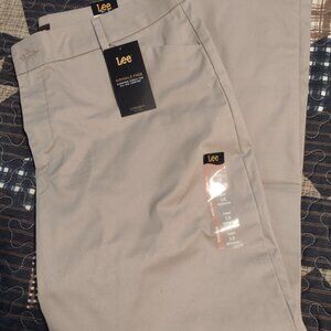 2 new pair of Women's Lee wrinkle free dress slacks, size 16R
